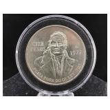 Silver Mexican coin