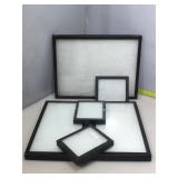 Riker specimen mount boxes.