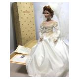 Ashton Drake Autumn reflection Bride doll.