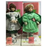 Erin and Colleen dolls from the treasury