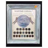 1942-1945 Wartime Coinage coin collection.