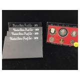 5-United states proof coin sets