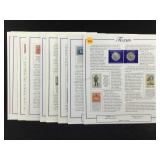 State quarter and stamp collection