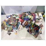 Mixed sports lot cards,scrapbook & bobblehead