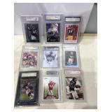 Mixed graded sports cards