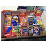 Sealed baseball packs