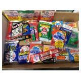 Sealed baseball packs