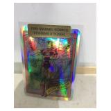 1990 vending sticker lot iron man