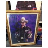 Large Richard petty framed picture