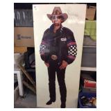 Large Richard petty picture autographed