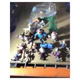 Assorted Holiday Figurines and more