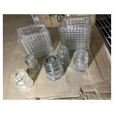 Hemingray Glass blocks, insulators