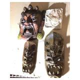 Assorted Wood Masks