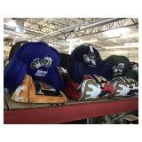 Assorted NFL chair pillows