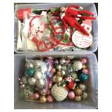 Assorted Christmas Ornaments and decor