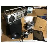 Sanyo cassette radio and more