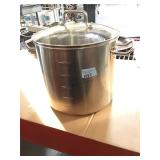 Stockpot 10qt stainless steel pot with lid