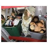 Assorted Cabbage Patch dolls and more