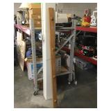 JMH Wood coat rack 6ft long