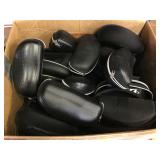 Box of Assorted sunglass cases