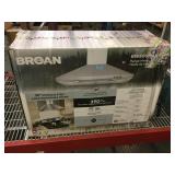 Broan 30in Stainless Steel Range hood in box