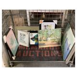 Assorted framed prints and more