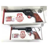 NIB Pair Heritage Revolvers - Mod Rough Rider -