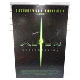 Alien Resurrection cast signed poster w/COA,