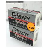 100 rounds Blazer 22LR Ammo - 40gr