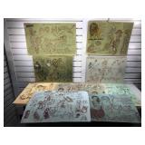 Collection of Orig. Sketches by James A. McQuaid