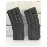 Pr Metal AR-15 Magazines - 30 Rounders