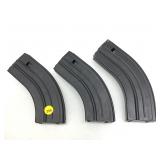 Three 7.62x39 Metal AR-15 Magazines