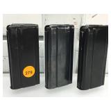 3 Metal M-1 Carbine Magazines - 20 Rounders