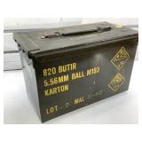 Metal 50 Cal Ammo Can