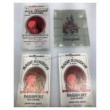Rare Original 1978 & 1979 Disney World Passports