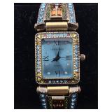 Gemstone watch in box