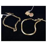 Antique Gold filled watch fobs 75-100+ years old