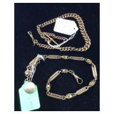 Antique Gold filled watch fobs 75-100+ years old