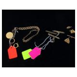 Antique Gold filled watch fobs 75-100+ years old