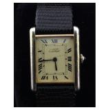 Cartier Argent Tank ladies watch Sterling $2,999