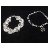 2-Sterling bracelets