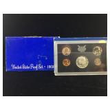 2-Silver 40% Proof sets 1968-1969