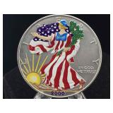 Silver Eagle Colorized 1 oz 999 Silver