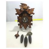 Wood Cuckoo clock made in Germany.