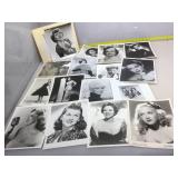 Press Photos. Vintage Hollywood actors, singers.