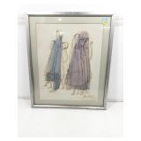 285/950 lithograph. Ben Shahn. Titled "two days