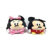 Mickey and Minnie mouse Cuddle Pals.