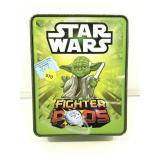 Star Wars fighter pods in yoda tin.