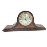 Sessions Wooden mantle clock with key.
