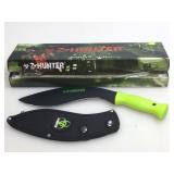 Zombie Hunter Neon handled knife.  NIB.
